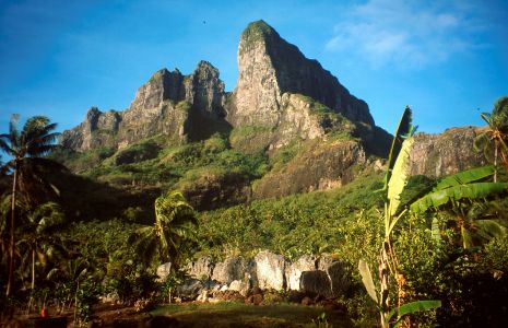 Nádherná Mont Otemanu na Bora Bora